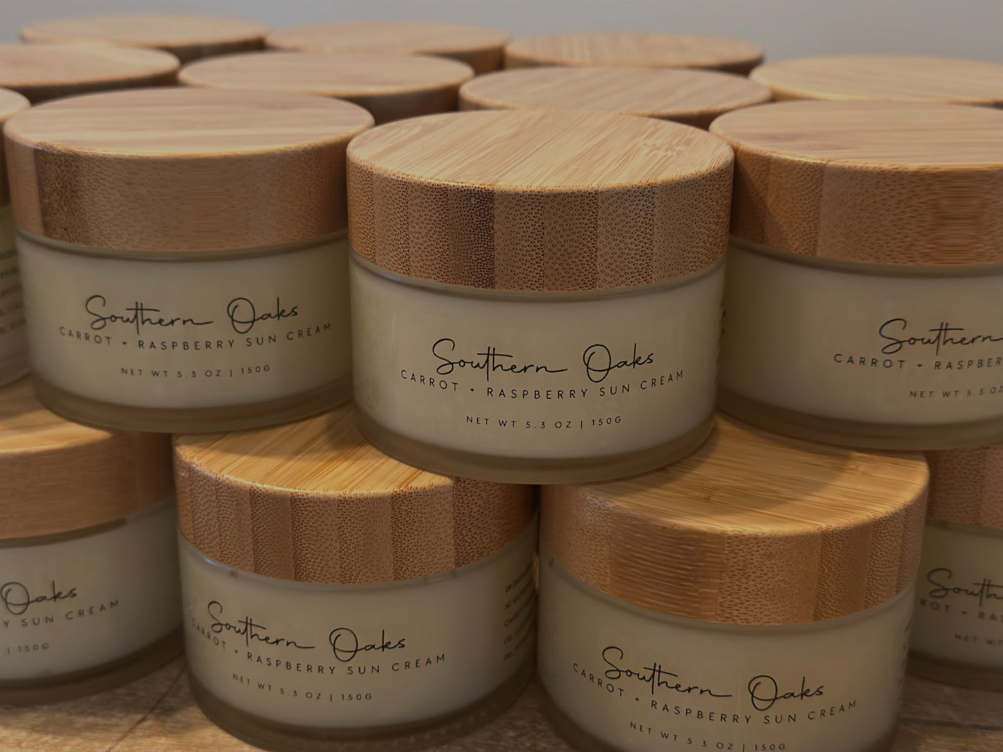 Carrot + Raspberry Sun Cream Oil