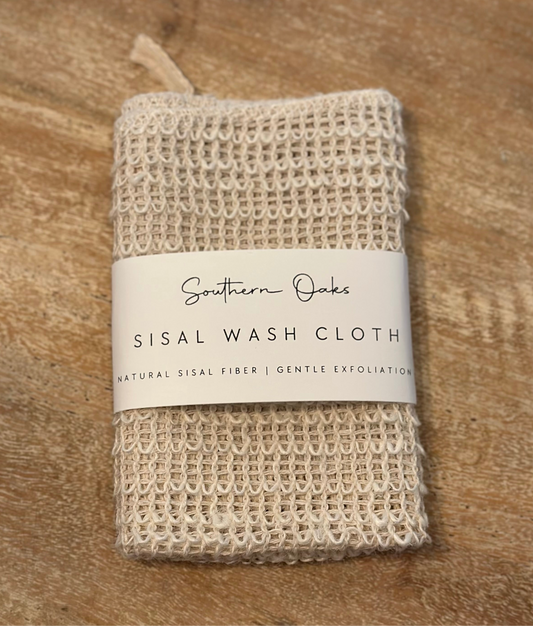 Natural Sisal Wash Cloth