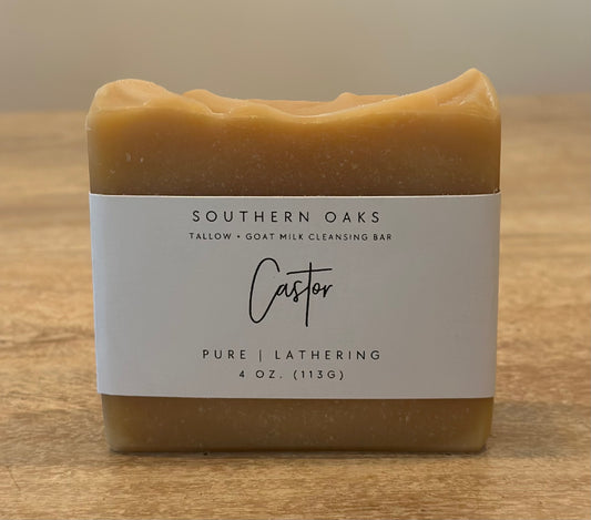 Castor Tallow + Goat Milk Cleansing Bar