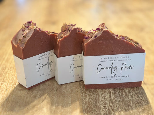 Cascading Roses Tallow + Goat Milk Bar