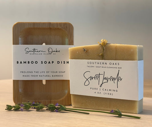 Sweet Lavender Tallow + Goat Milk Bar