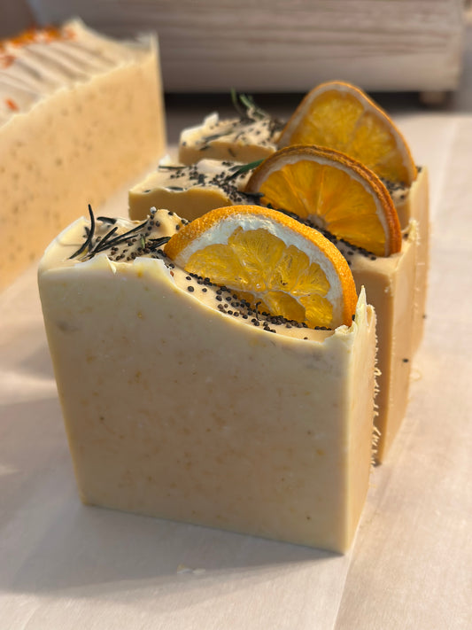 Orange + Rosemary Tallow + Goat Milk Bar